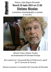 locandina dell'evento dedicato a stefano nicolao