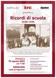 locandina del libro Ricordi di scuola