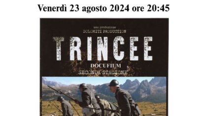 locandina del docufilm Trincee